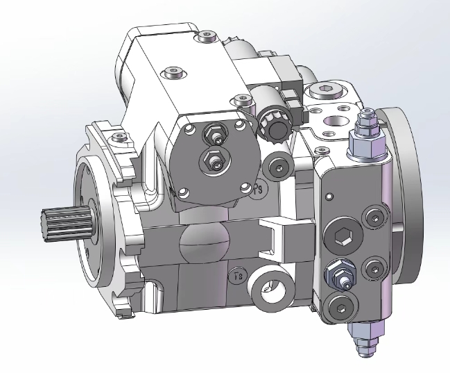 HD-A4VG71 through-axis plunger variable na paglabas ng produkto ng bomba