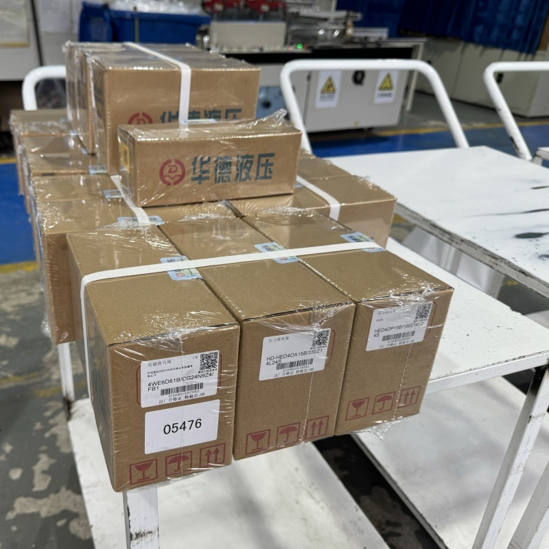 Ang Huade Hydraulic ay maaaring magbigay ng sari -saring Hydraulic Valve Packaging Customization Services